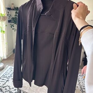 Lululemon athletica sequoia define Nulu full length Jacket